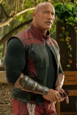 Red One Dwayne Johnson Leather Vest