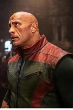 Red One Dwayne Johnson Leather Vest