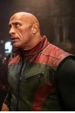 Red One Dwayne Johnson Leather Vest