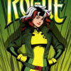 Rogue X-Men 97 Green Leather Crop Jacket