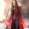 Scarlet Witch Civil War Coat - Captain America Elizabeth Olsen Coat