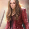 Scarlet Witch Civil War Coat - Captain America Elizabeth Olsen Coat