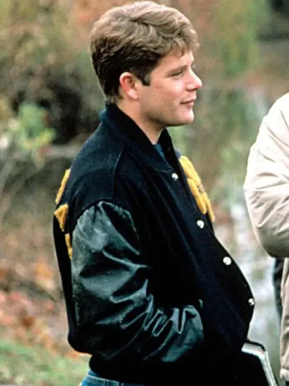 Sean Astin Rudy Notre Dame Irish Varsity Jacket