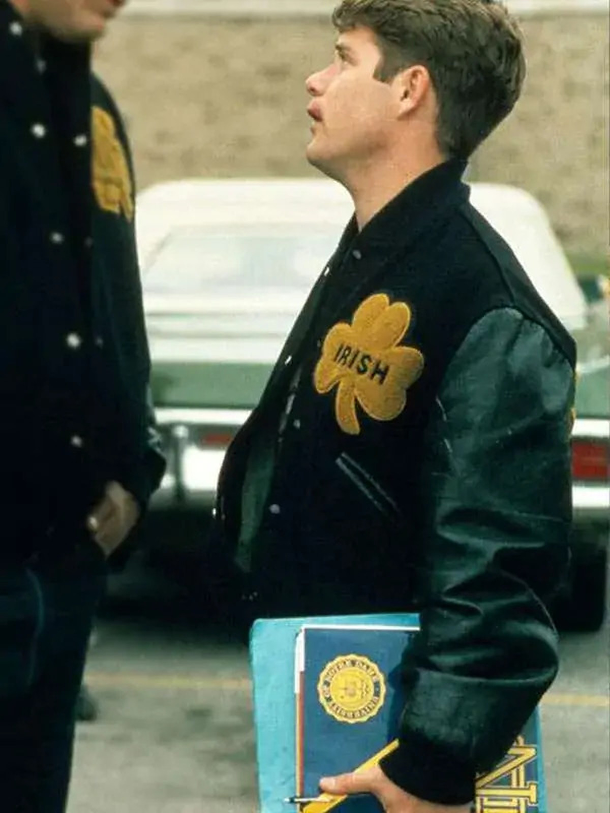 Sean Astin Rudy Notre Dame Irish Varsity Jacket