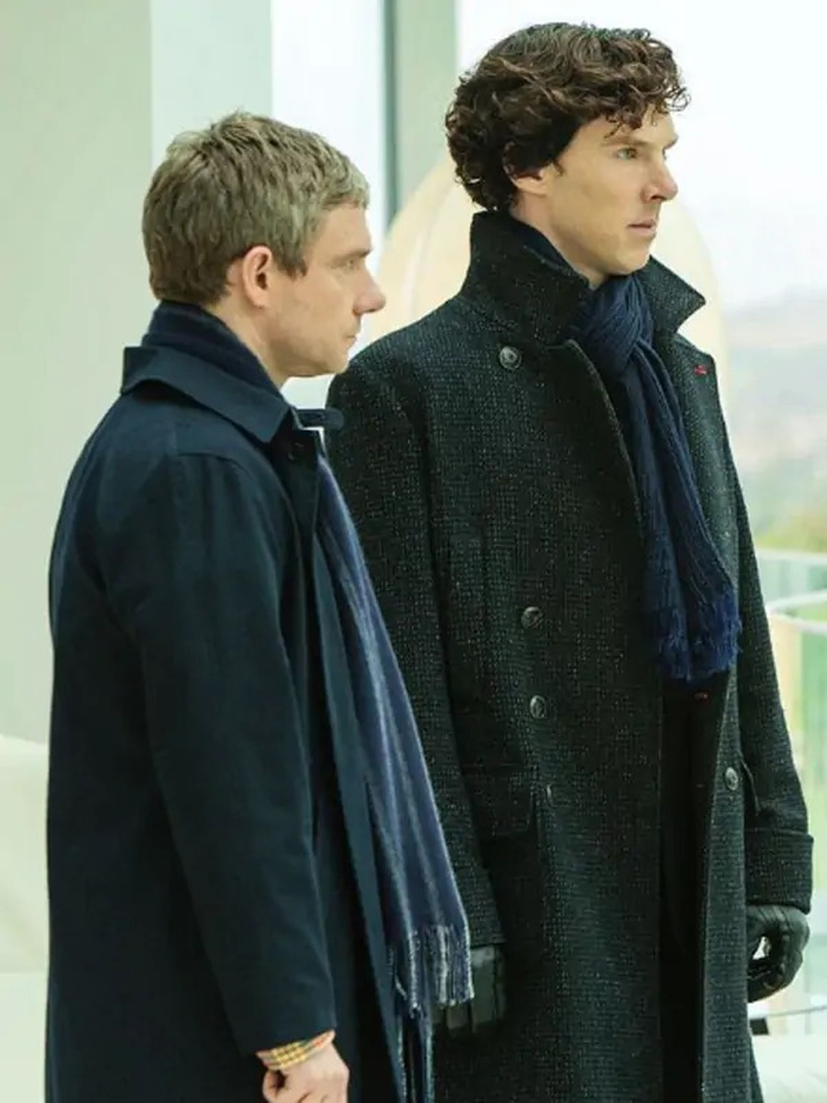 Sherlock Holmes Benedict Cumberbatch Trench Coat