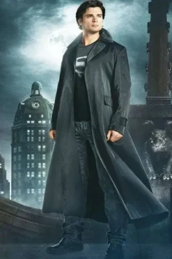 Smallville S09 Tom Welling Trench Coat