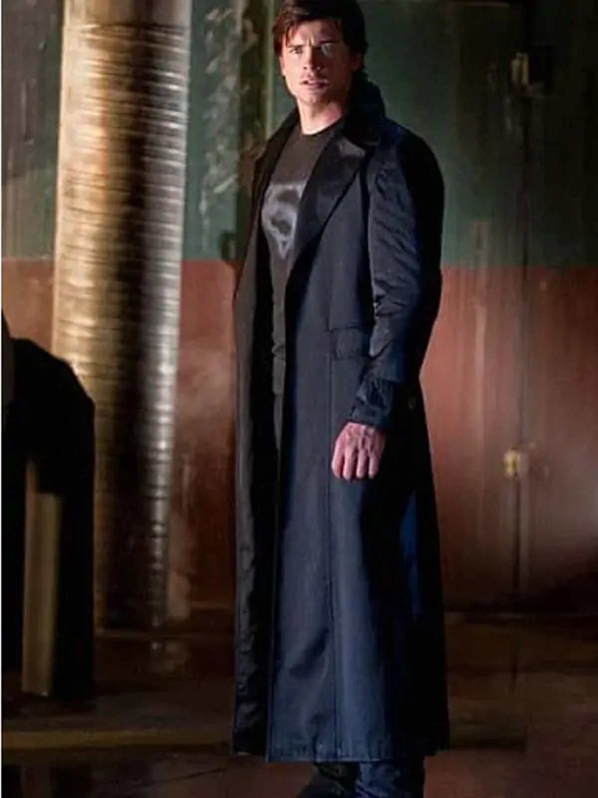 Smallville S09 Tom Welling Trench Coat
