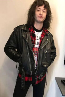 Stranger Things Eddie Munson Leather Jacket