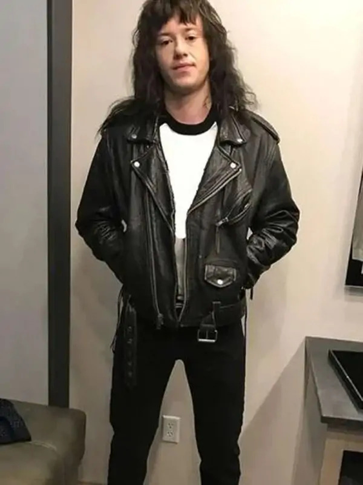 Stranger Things Eddie Munson Leather Jacket