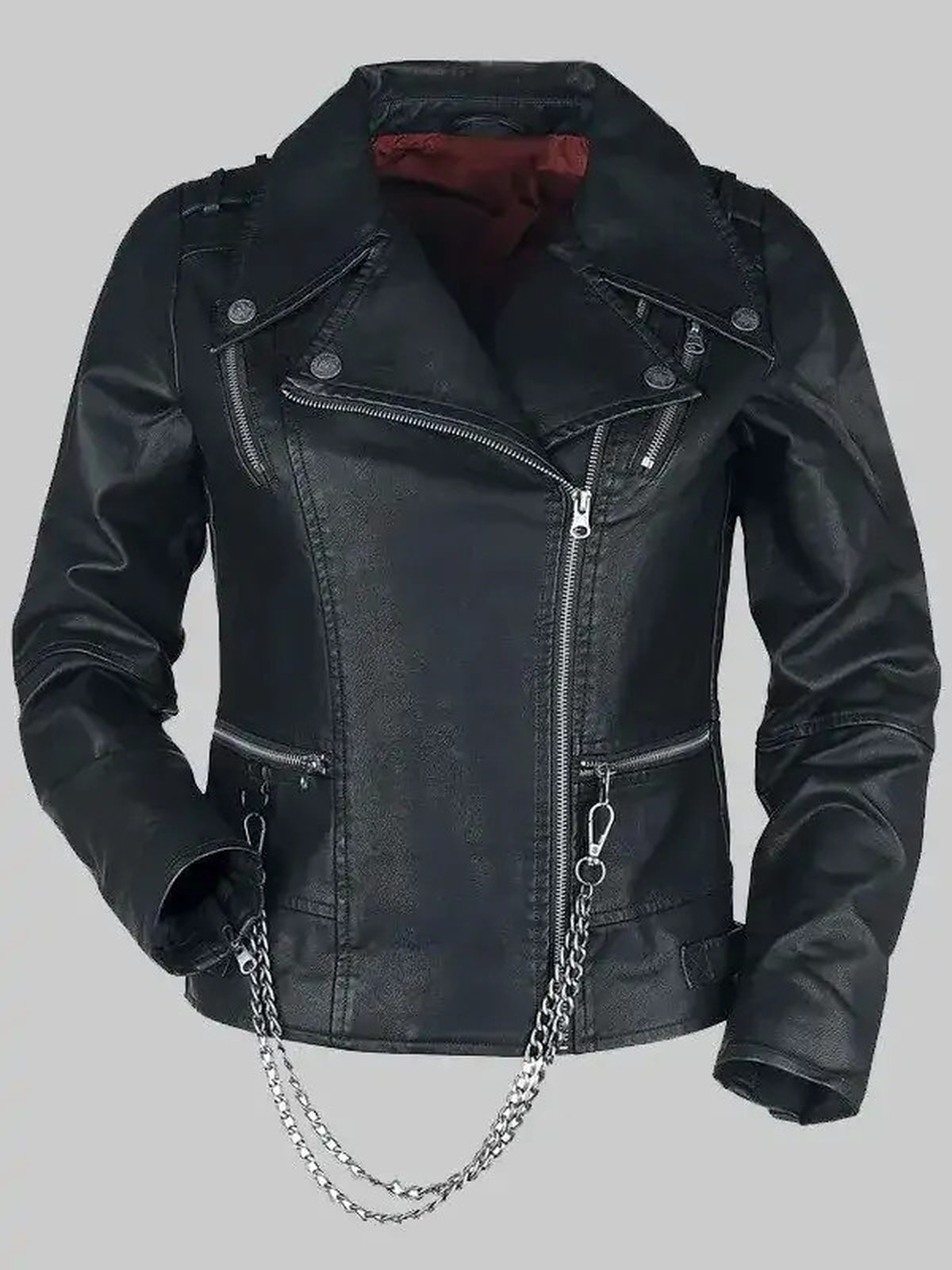 Stranger Things Hellfire Club Leather Costume Jacket