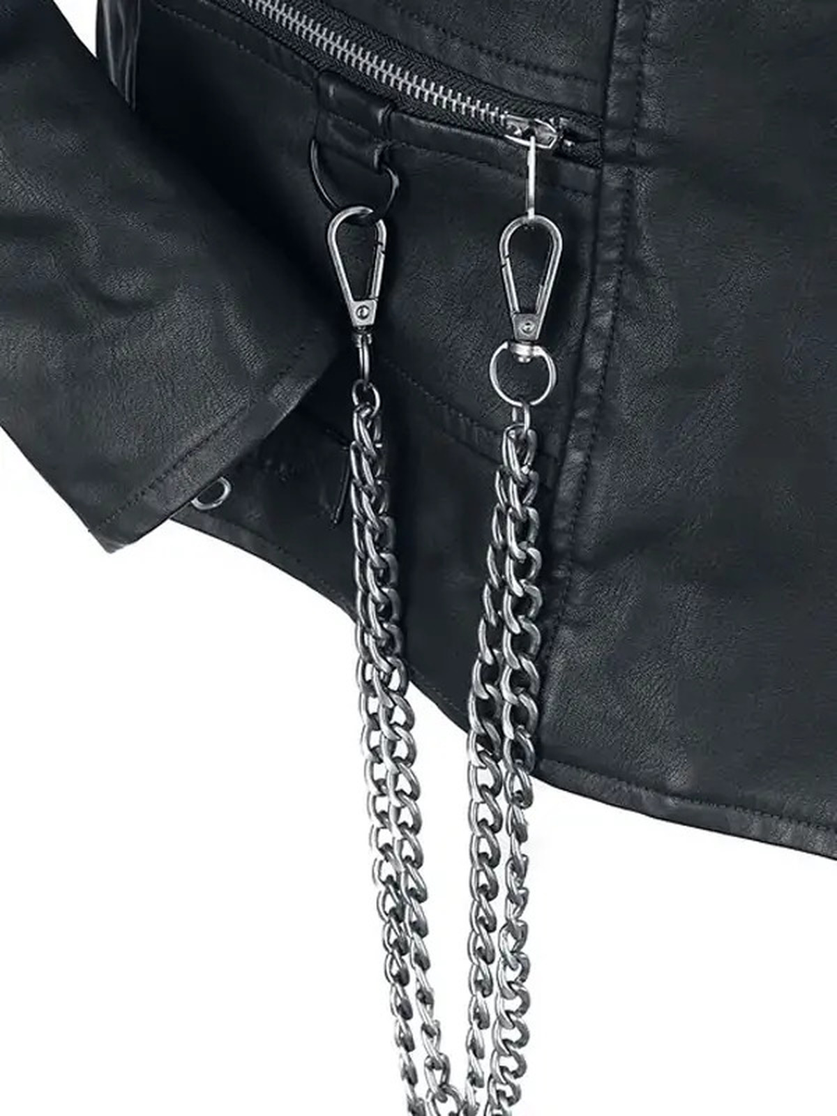 Stranger Things Hellfire Club Leather Costume Jacket
