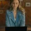 Sullivan’s Crossing S02 Lola Gunderson Suede Biker Jacket