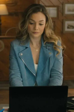 Sullivan’s Crossing S02 Lola Gunderson Suede Biker Jacket