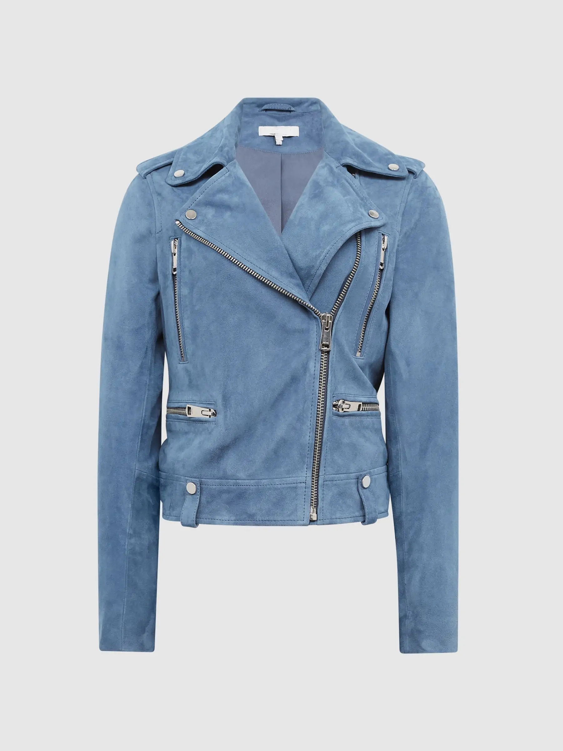 Sullivan’s Crossing S02 Lola Gunderson Suede Biker Jacket