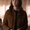 Sullivan’s Crossing S02 Maggie Sullivan Leather Trucker Jacket