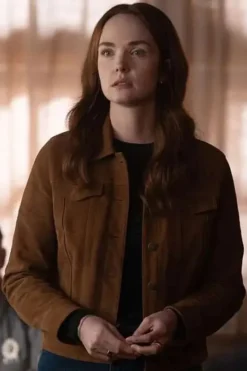 Sullivan’s Crossing S02 Maggie Sullivan Leather Trucker Jacket