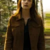 Sullivan’s Crossing S02 Maggie Sullivan Leather Trucker Jacket