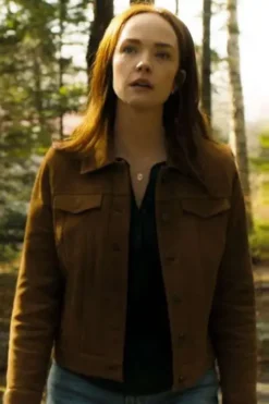 Sullivan’s Crossing S02 Maggie Sullivan Leather Trucker Jacket