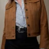 Sullivan’s Crossing S02 Maggie Sullivan Leather Trucker Jacket