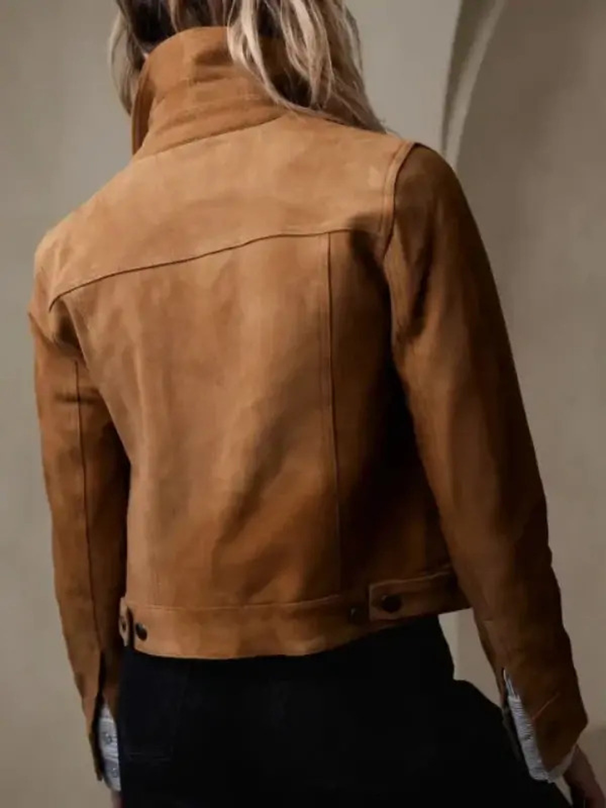 Sullivan’s Crossing S02 Maggie Sullivan Leather Trucker Jacket