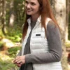 Sullivan’s Crossing S02 Morgan Kohan White Puffer Vest