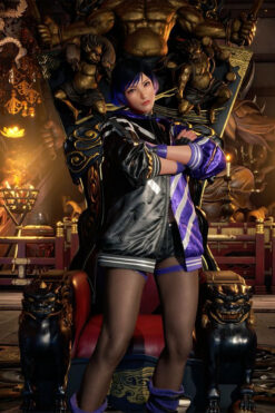 Tekken 8 Reina Mishima Leather Jacket
