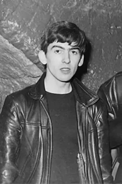 The Beatles George Harrison Bomber Leather Jacket