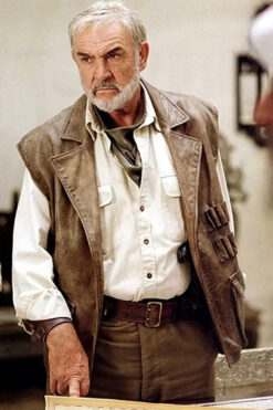 The League of Extraordinary Gentlemen Sean Connery Leather Vest