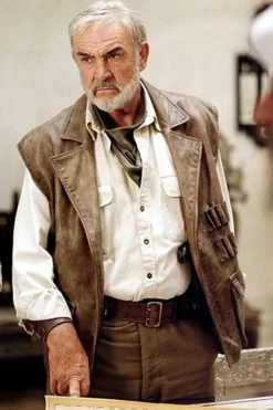 The League of Extraordinary Gentlemen Sean Connery Leather Vest