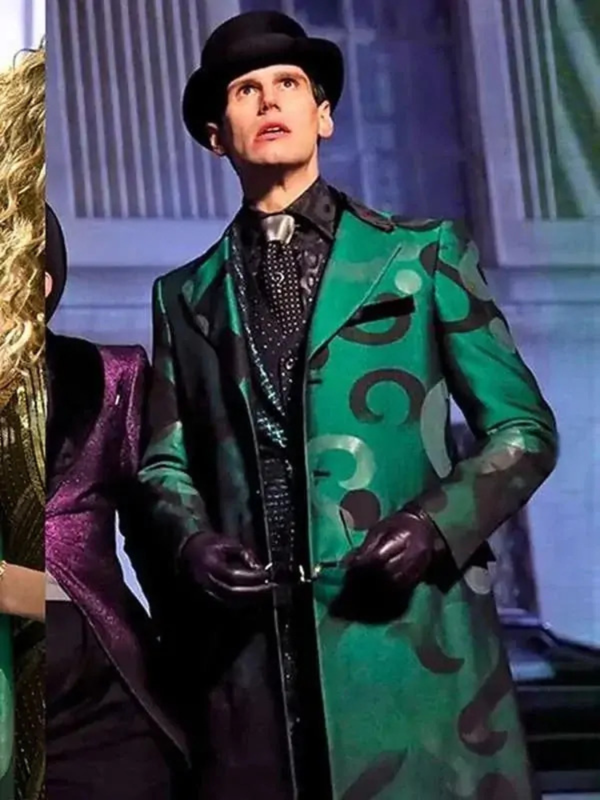 The Riddler Gotham S05 Cosplay Costume Coat