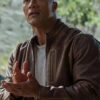 The Rock Rampage Dwayne Johnson Distressed Leather Jacket
