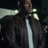 The Rock Rampage Dwayne Johnson Distressed Leather Jacket