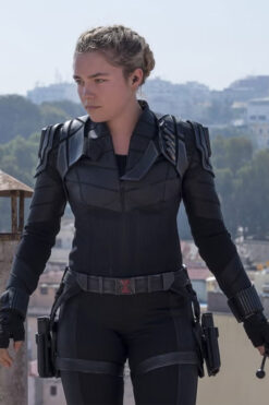 Thunderbolts Yelena Belova Black Costume Jacket