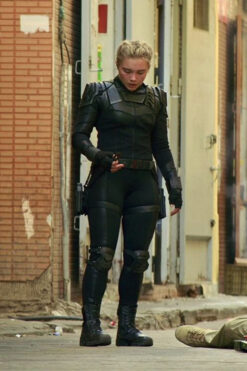 Thunderbolts Yelena Belova Black Costume Jacket