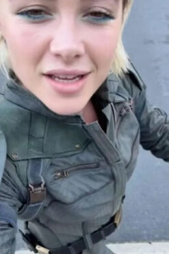 Thunderbolts Yelena Belova Green Jacket