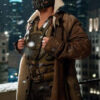 Tom Hardy The Dark Knight Rises Bane Leather Coat