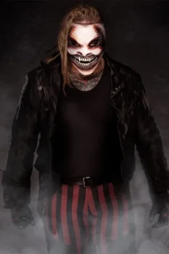 WWE Bray Wyatt The Fiend Leather Biker Jacket