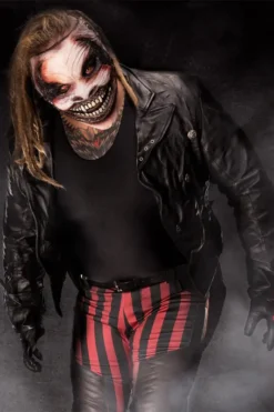 WWE Bray Wyatt The Fiend Leather Biker Jacket