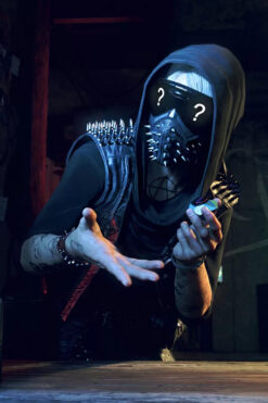 Wrench Watch Dogs Legion Studded Leather Vest