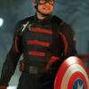 Wyatt Russell Thunderbolts Costume Leather Jacket