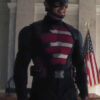Wyatt Russell Thunderbolts Costume Leather Jacket
