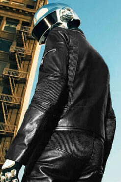 Daft Punk Electroma Biker Leather Jacket