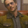 Glen Powell Hitman Suede Leather Jacket