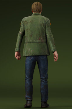James Sunderland Silent Hill 2 Green Jacket