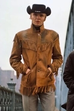 Joe Buck Midnight Cowboy Leather Jacket