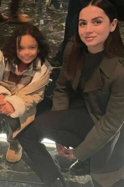 John Wick Ballerina Ana de Armas Green Coat