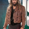 Justice League Jason Momoa Biker Leather Jacket