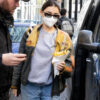 Madison Beer La Madeleine Leather Jacket