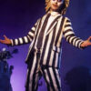 Michael Keaton Beetlejuice Striped Costume Suit