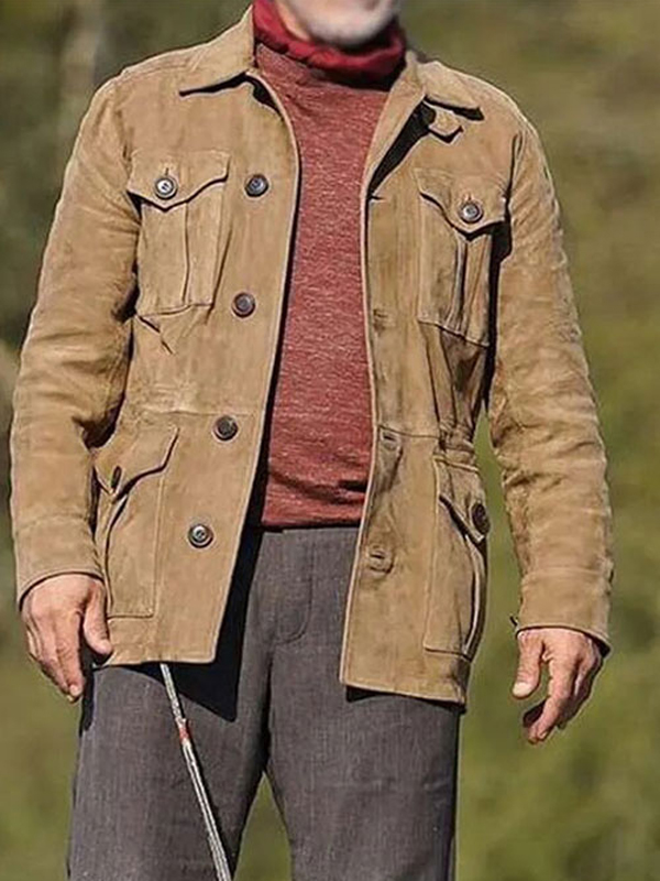 Mission Impossible 7 Esai Morales Brown Jacket